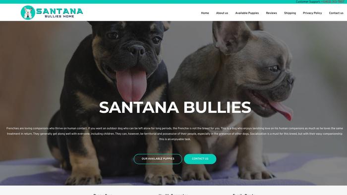 Santanabullies.com - French Bulldog Puppy Scam Review