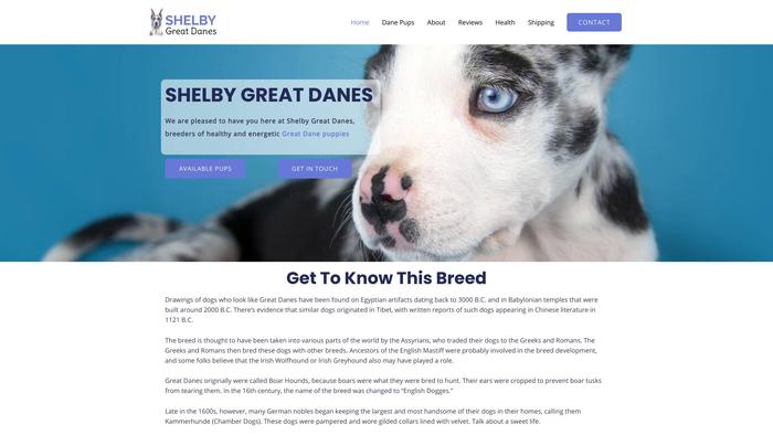 Shelbygreatdanes.com - Great Dane Puppy Scam Review