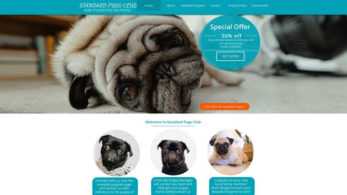 Standardpugsclub.com - Pug Puppy Scam Review