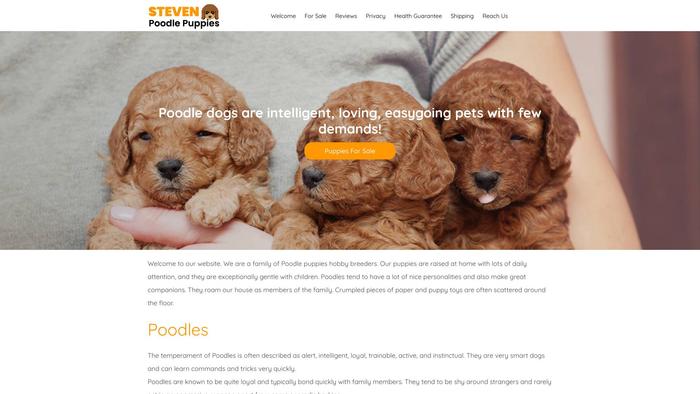 Stevenpoodlepuppies.com - Poodle Puppy Scam Review