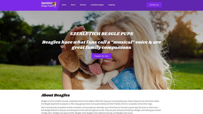 Szerletichbeaglepups.com - Beagle Puppy Scam Review