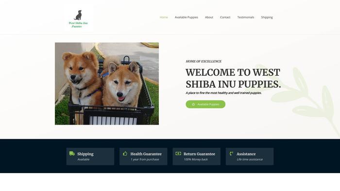 Westshibainupuppies.com - Shibhainu Puppy Scam Review