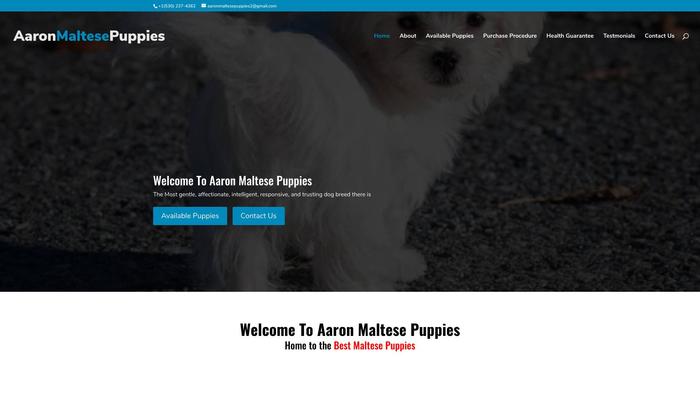 Aaronmaltesepuppies.com - Maltese Puppy Scam Review