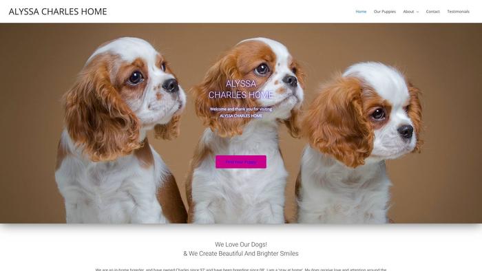 Alyssacharleshome.com - Cavalier King Charles Spaniel Puppy Scam Review