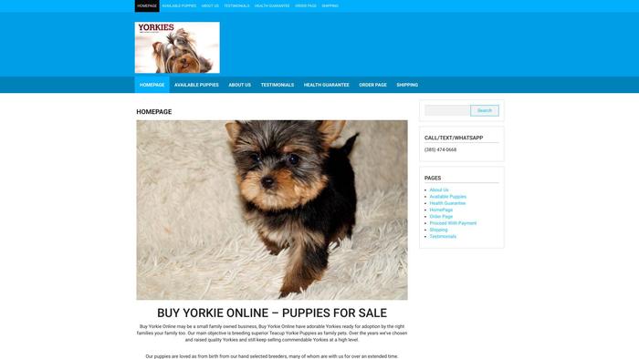 Bestyorkiesupply.com - Yorkshire Terrier Puppy Scam Review