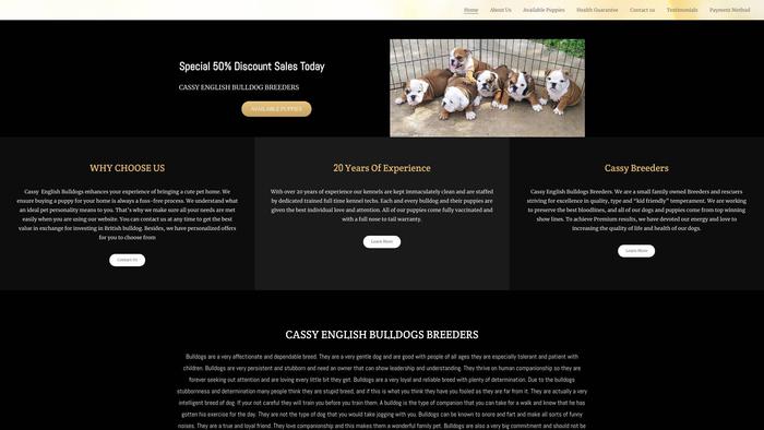 Cassyenglishbulldogbreeders.com - English Bulldog Puppy Scam Review