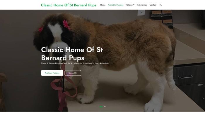 Classichomeofstbernardpups.com - Saint Bernard Puppy Scam Review