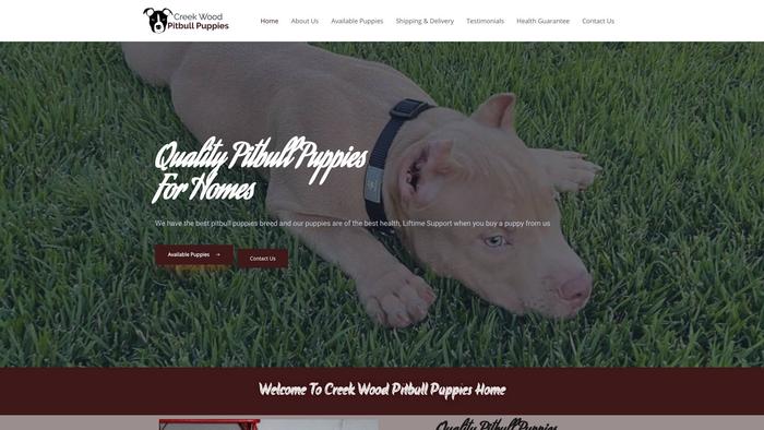 Creekwoodpitbullpuppies.com - Pit Bull Puppy Scam Review