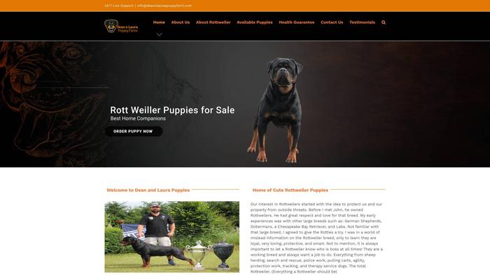 Deannlauraspuppyfarm.com - Rottweiler Puppy Scam Review