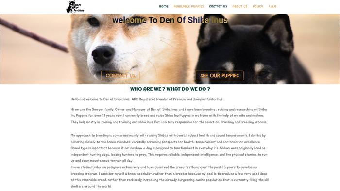 Denofshibas.com - Shibhainu Puppy Scam Review