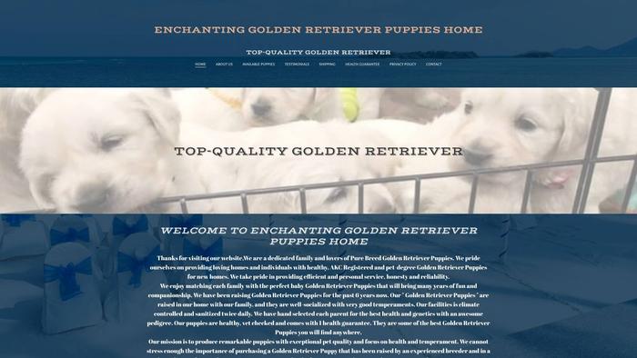 Enchantingoldenretriever.com - Golden Retriever Puppy Scam Review