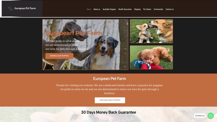 Europeanpetfarm.com - Australian Shepherd Puppy Scam Review