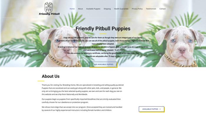 Friendlypitbulls.com - Pit Bull Puppy Scam Review