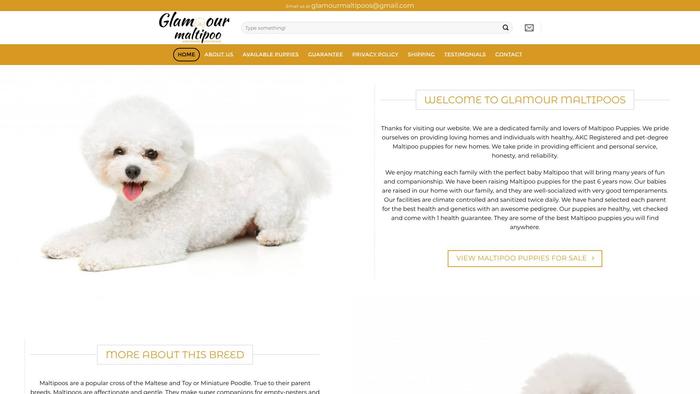 Glamourmaltipoos.com - Maltipoo Puppy Scam Review