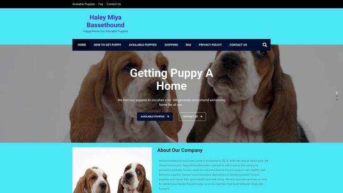 Haleymiyabassethound.com - Bassethound Puppy Scam Review