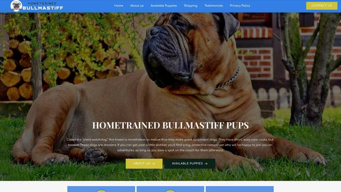 Hometrainedbullmastiffpups.com - Bull Mastiff Puppy Scam Review