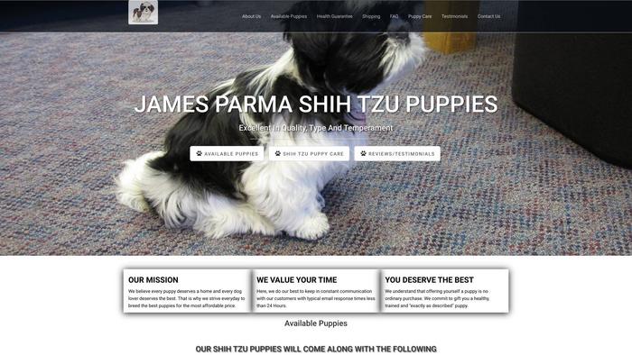 Jamesparmashsihtzupups.com - Shihtzu Puppy Scam Review