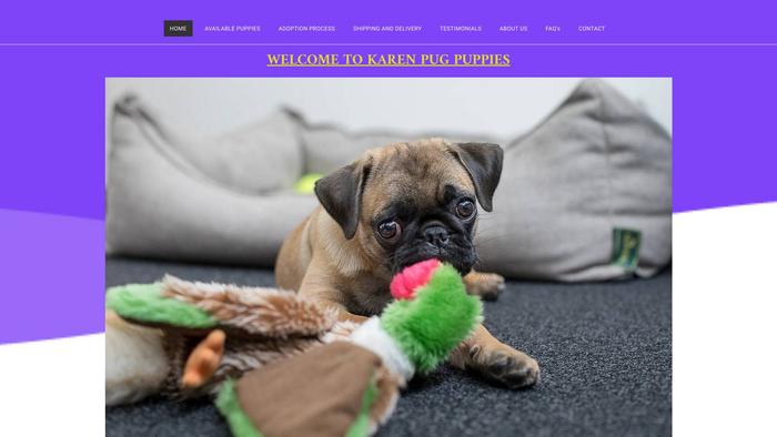 Karenpugpuppies.com - Pug Puppy Scam Review