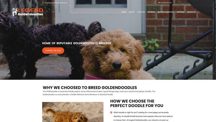 Legendgoldendoodles.com - Golden Doodle Puppy Scam Review