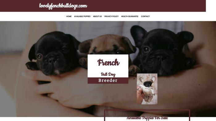 Lovelyfenchbulldogs.com - Bulldog Puppy Scam Review