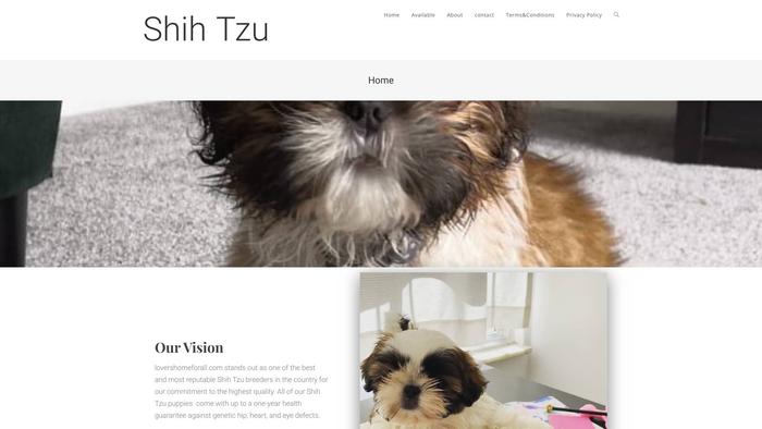 Lovershomeforall.com - Shihtzu Puppy Scam Review