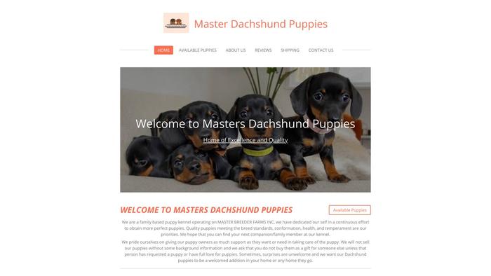 Masterbreederdachshund.com - Dachshund Puppy Scam Review