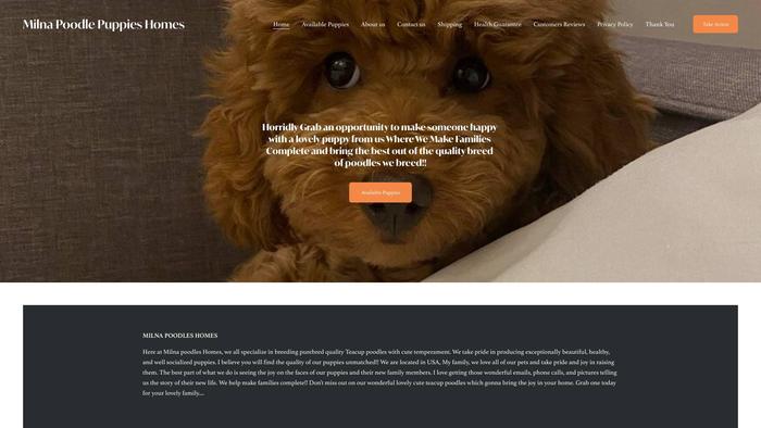 Milnapoodlepuppieshomes.com - Poodle Puppy Scam Review