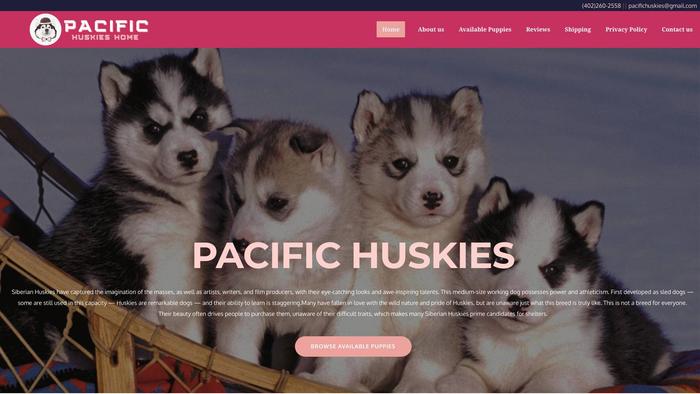 Pacifichuskies.com - Husky Puppy Scam Review