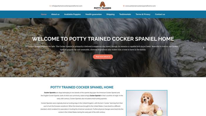 Pottytraincockerspanielhome.com - Cockerspaniel Puppy Scam Review