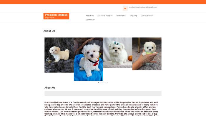 Precisionmaltese.com - Maltese Puppy Scam Review