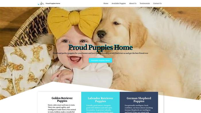 Proudpuppieshome.com - Golden Retriever Puppy Scam Review