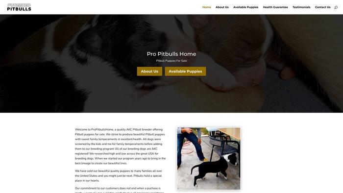 Purebredpitbulls.com - Pit Bull Puppy Scam Review