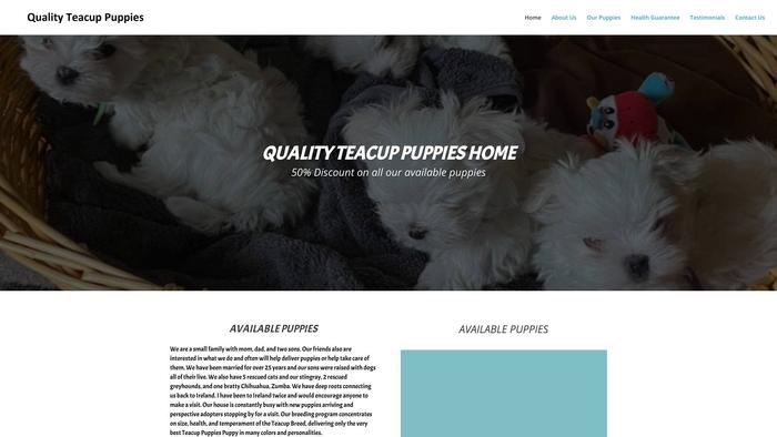 Qualityteacuppuppies.net - Yorkshire Terrier Puppy Scam Review