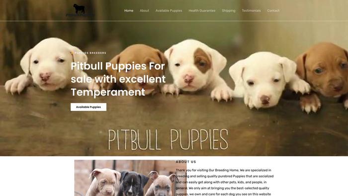 Uniquepitbullpuppies.com - Pit Bull Puppy Scam Review