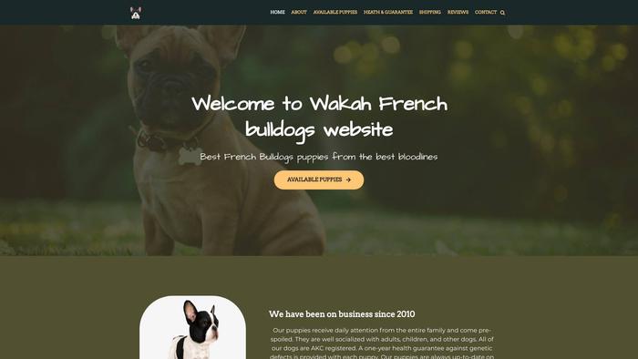 Wakahfrenchbulldogpups.com - French Bulldog Puppy Scam Review