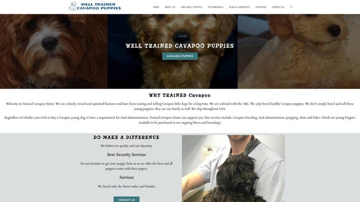 Welltrainedcavapoopuppies.com - Cavapoo Puppy Scam Review