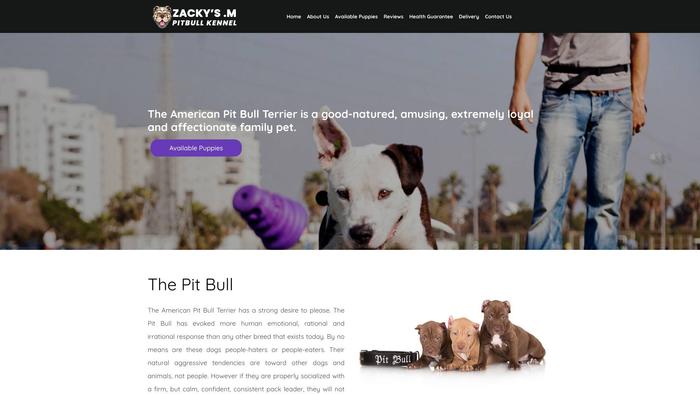 Zackysmarthpitbullkennel.com - Pit Bull Puppy Scam Review