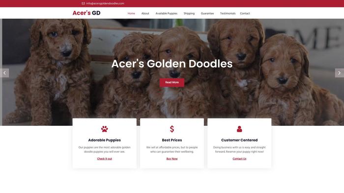 Acersgoldendoodles.com - Golden Doodle Puppy Scam Review