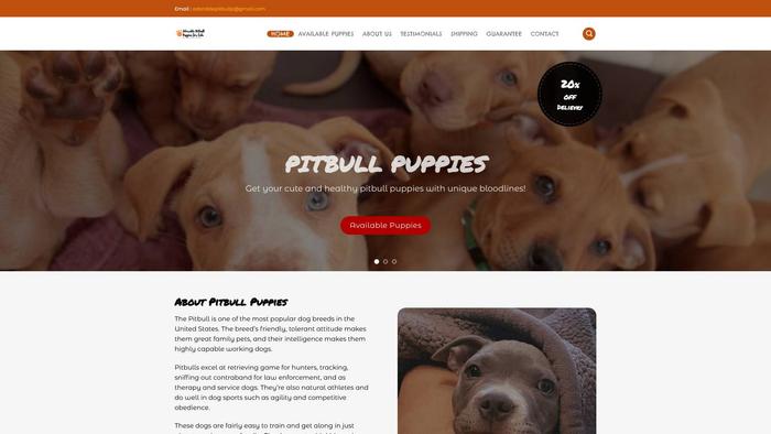 Adorablepitbullpuppies.com - Pit Bull Puppy Scam Review