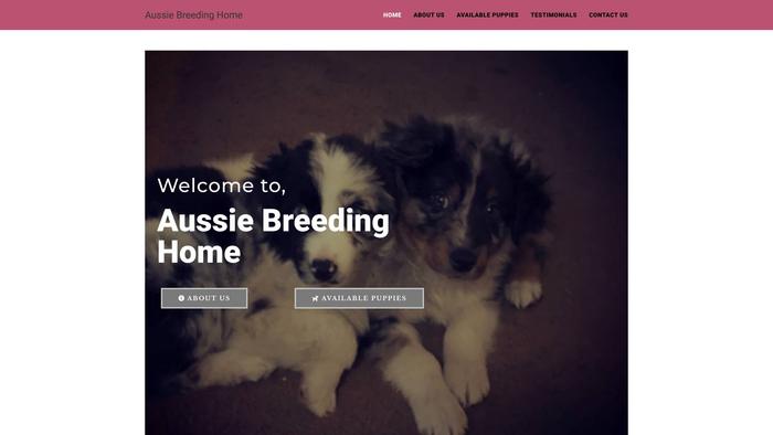 Aussiebreedinghome.com - Australian Shepherd Puppy Scam Review