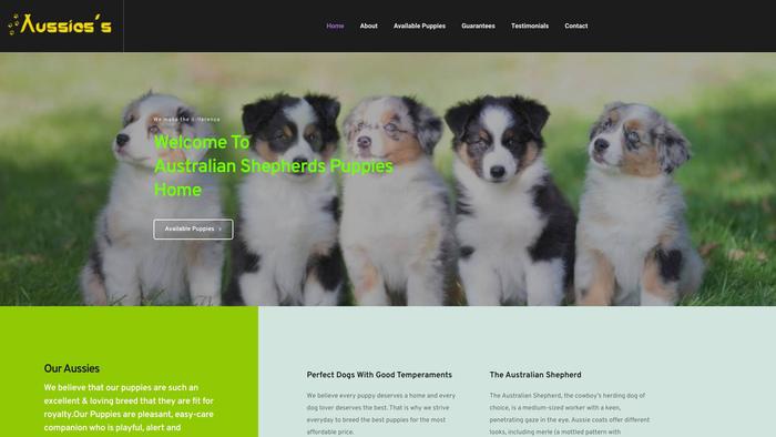 Australiansheperdspuppieshome.com - Germanshepherd Puppy Scam Review