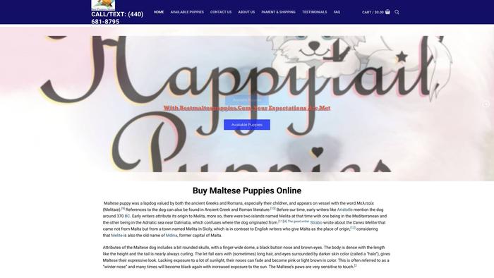 Bestmaltespuppies.com - Maltese Puppy Scam Review