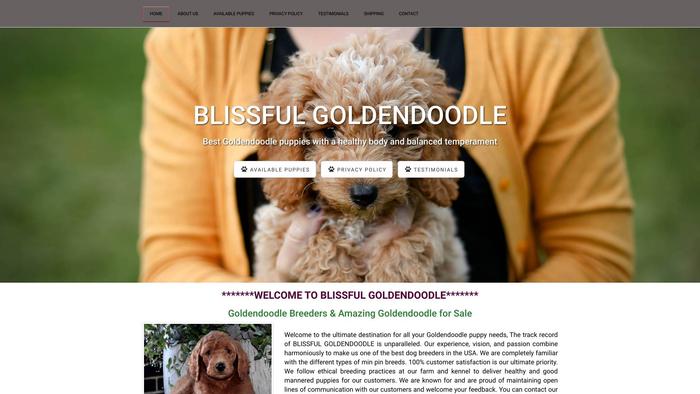 Blissfulgoldendoodle.com - Golden Doodle Puppy Scam Review