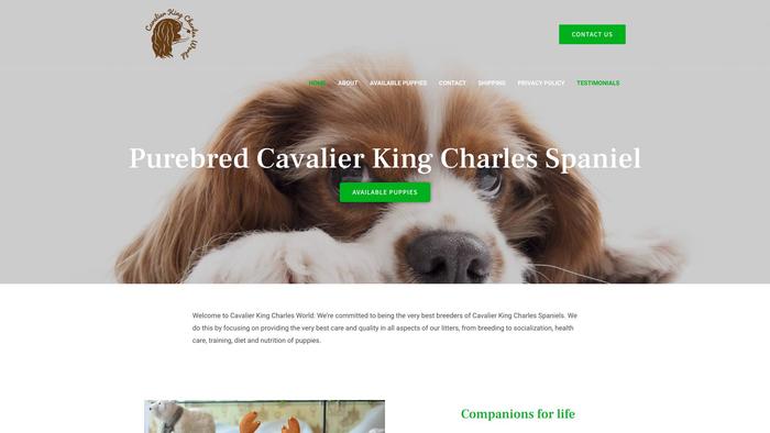 Cavalierkingcharlesworld.com - Cavalier King Charles Spaniel Puppy Scam Review