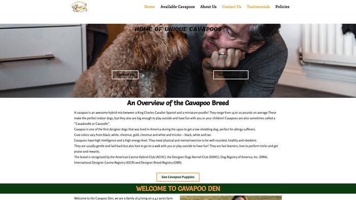 Cavapooden.com - Cavapoo Puppy Scam Review