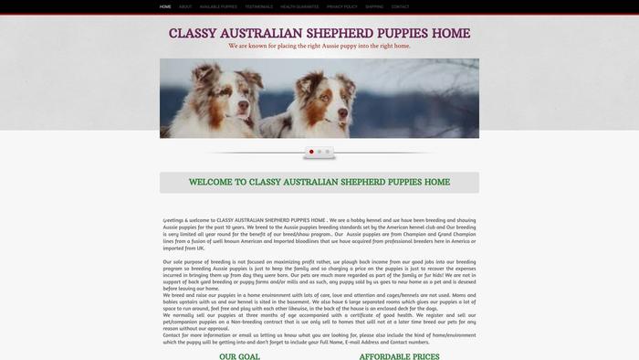 Classyaussie.com - Germanshepherd Puppy Scam Review