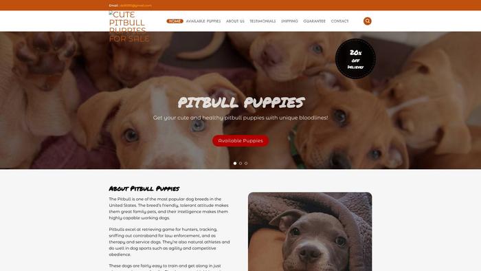 Cutepitbullpuppies2xl.com - Pit Bull Puppy Scam Review