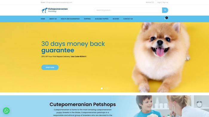 Cutepomeranianpetshop.com - Pomeranian Puppy Scam Review