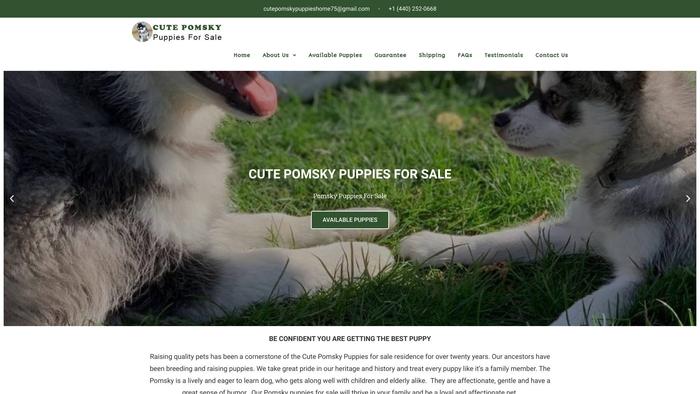 Cutepomskypuppiesforsale.com - Pomeranian Puppy Scam Review