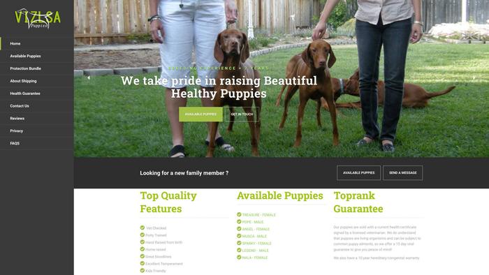 Cutevizslapuppies.com - Labrador Puppy Scam Review